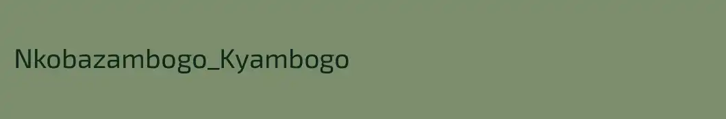 Nkobazambogo_Kyambogo 